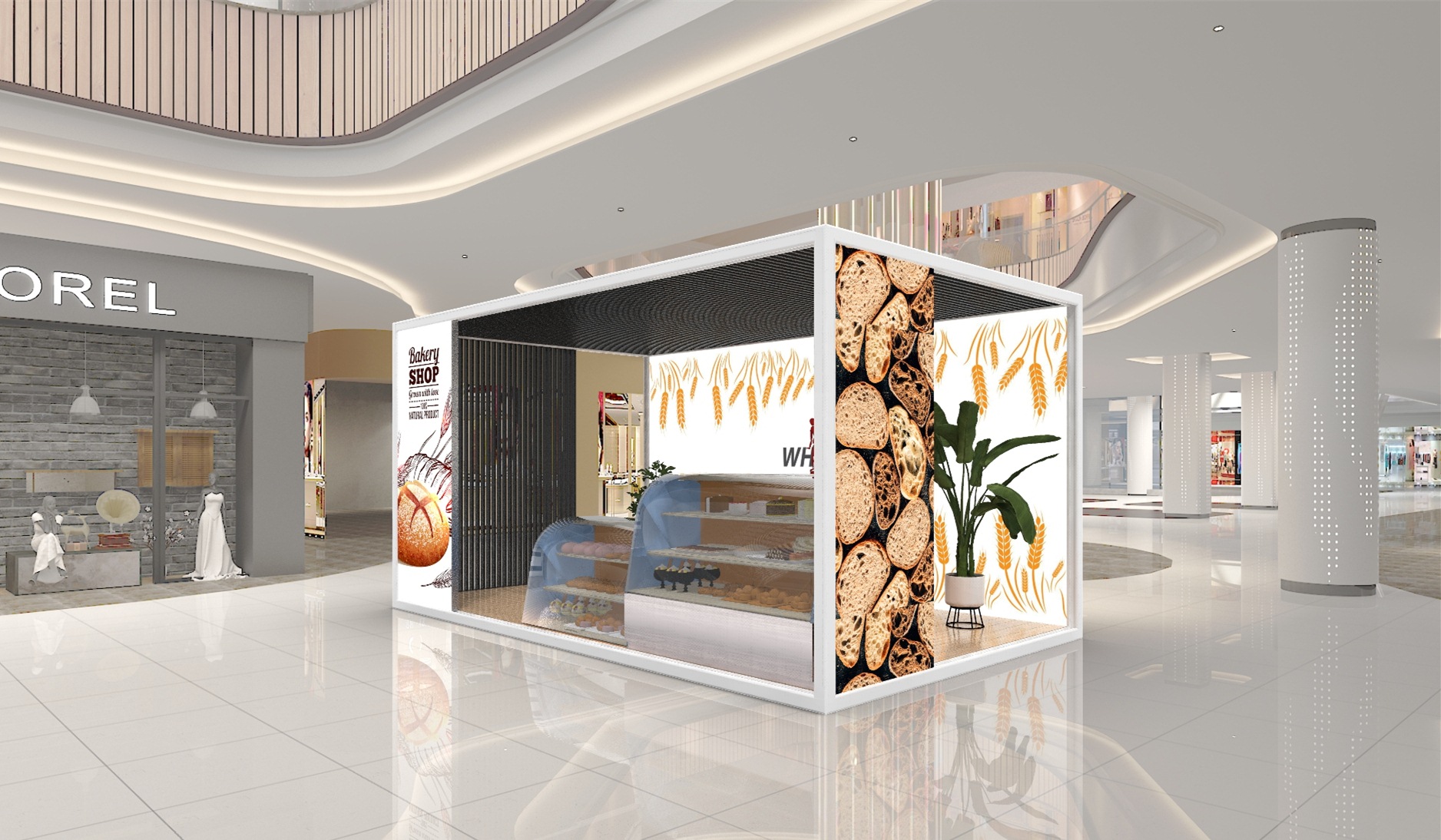 s living built for bakery shop