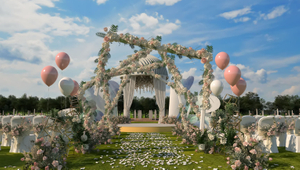 Outdoor Wedding Arches 1