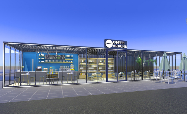 Enclosed cafes